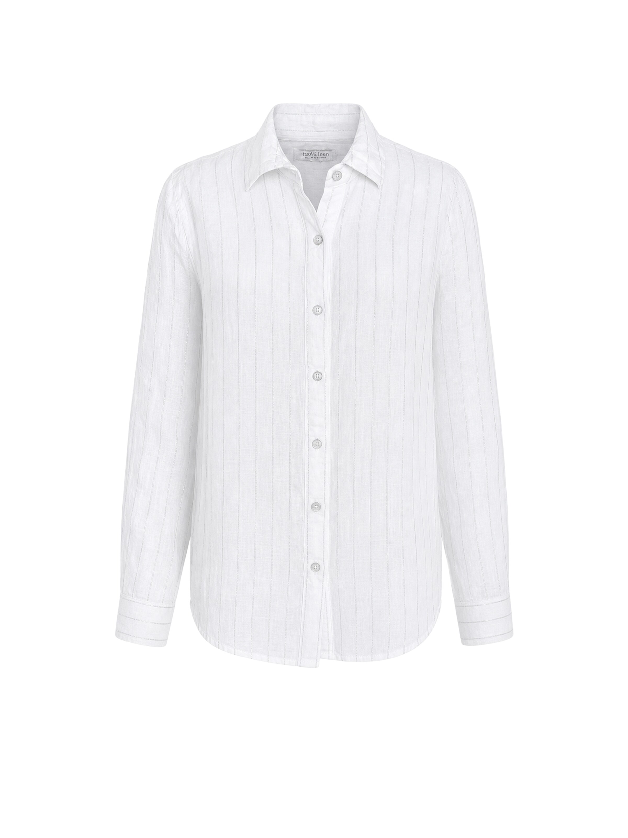 Haris Cotton Shirt 'Haris Cotton'‌‌‌‌‌‌‌‌ in Weiß: Vorderseite