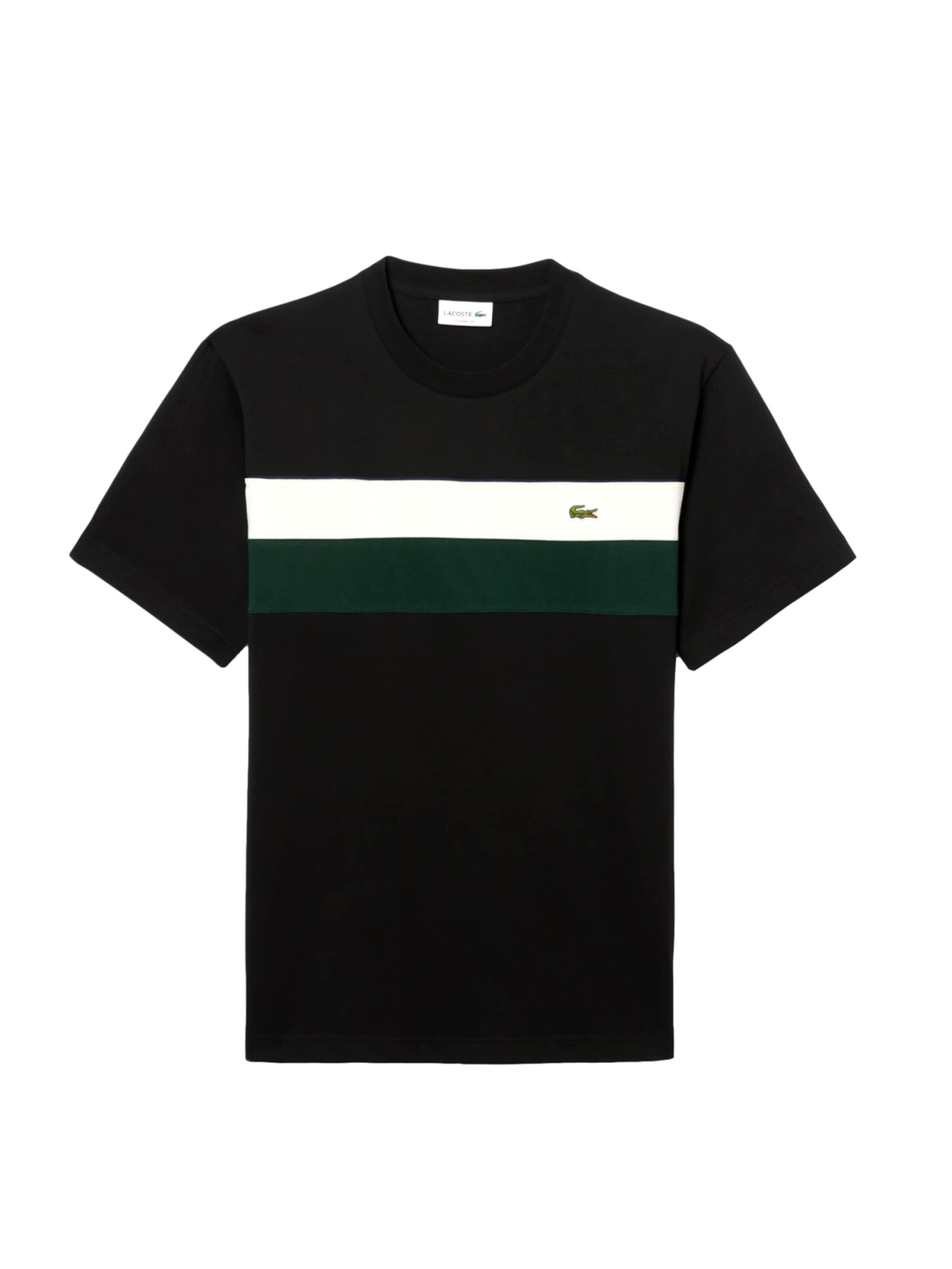 LACOSTE Shirt in Green / Black / White, Item view