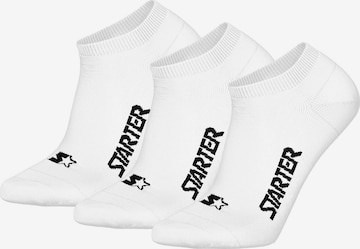 Starter Socks in White: front
