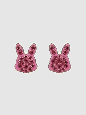 Luxenter Ohrringe 'Rasim'‌‌‌‌‌‌ in Pink: Vorderseite