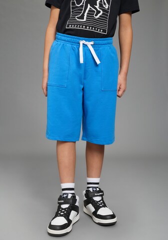 Kidsworld Loose fit Pants in Blue: front