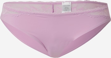 Calvin Klein Underwear - Cueca em roxo: frente