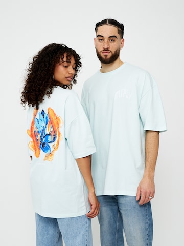 Multiply Apparel - Camisa 'Koi' em azul