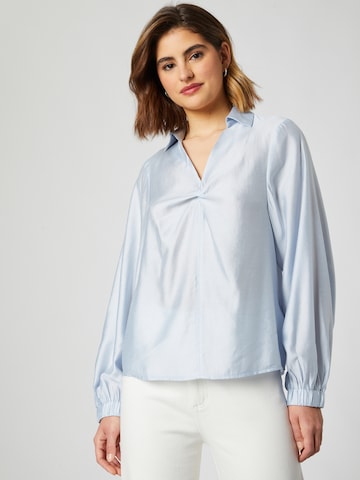 Guido Maria Kretschmer Women - Blusa 'Talisha' em azul: frente