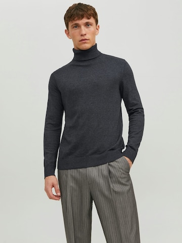 JACK & JONES Trui 'JJEemil' in Grijs: voorkant