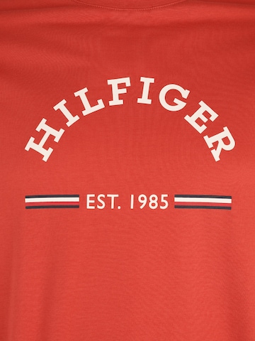 Tommy Hilfiger Big & Tall Μπλουζάκι σε κόκκινο