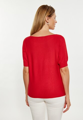 Usha - Pullover em vermelho