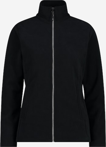 CMP Funktionsfleecejacke in Schwarz: Vorderseite
