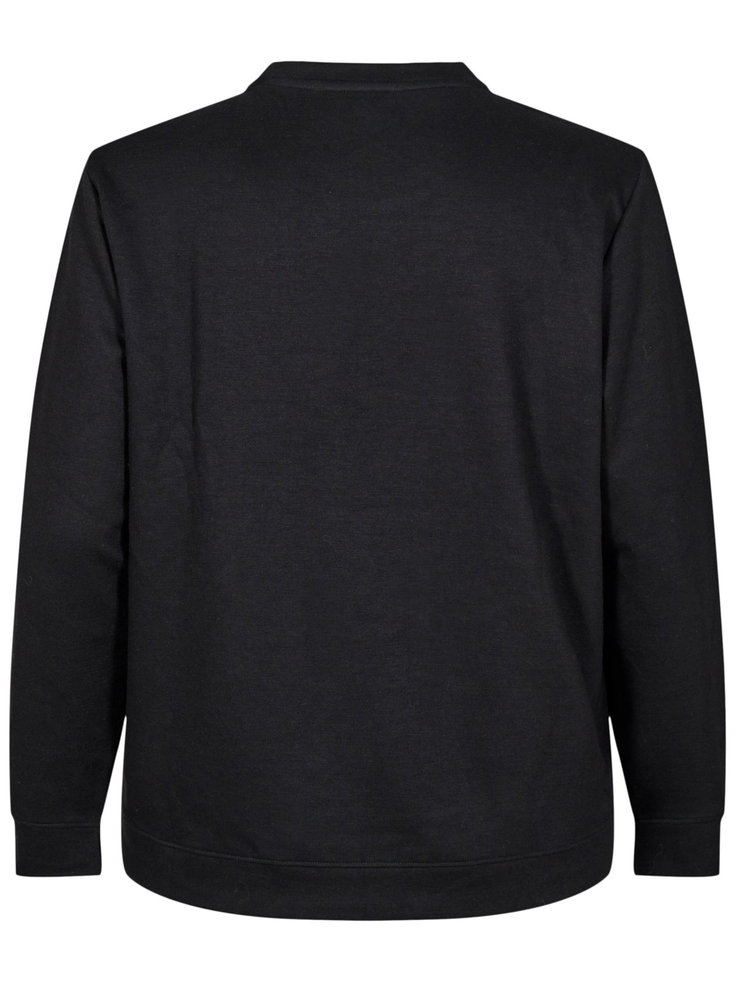 Flash by Zizzi Sweatshirt 'Vigga' in Black