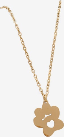 LUUK LIFESTYLE Necklace in Gold: front