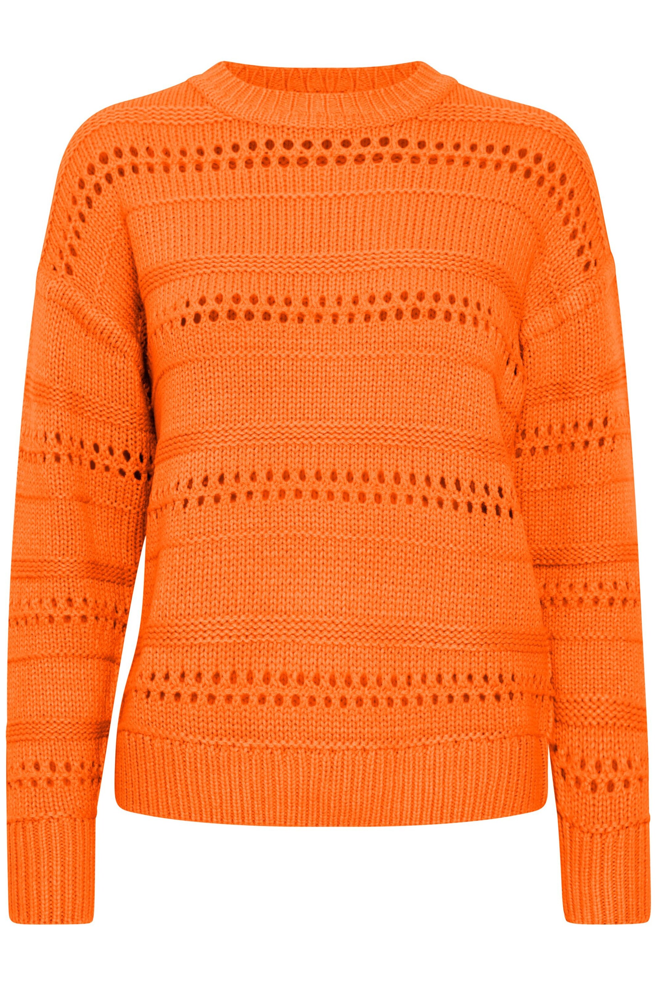 b.young Pullover 'BYOtinka' in Orange: Vorderseite