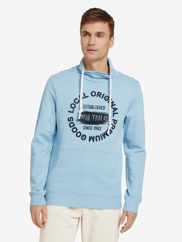 TOM TAILOR Sweatshirt in Blue: front