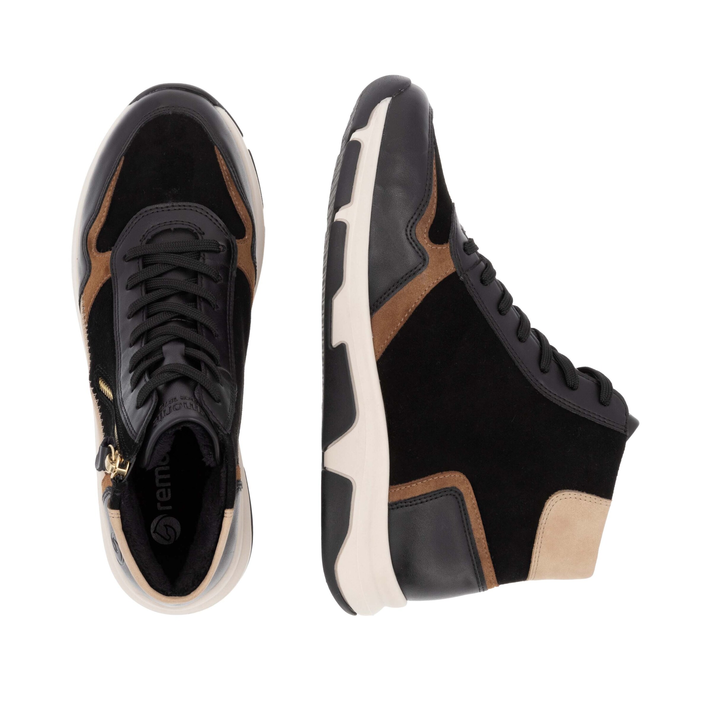 Sneaker alta di REMONTE in nero