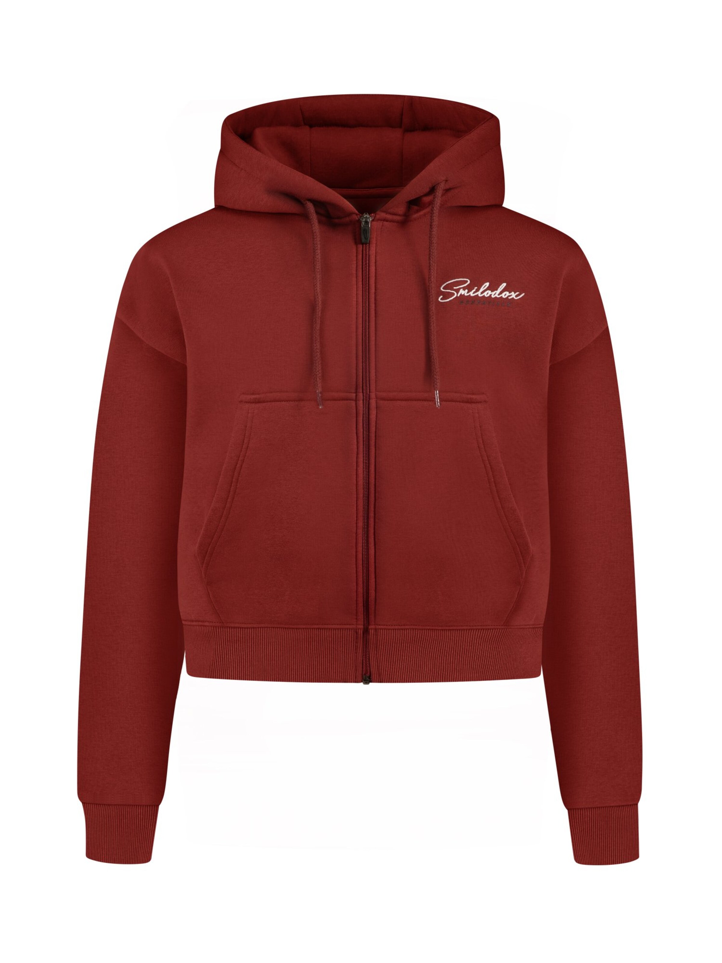 Sweat-shirt 'Enara' Smilodox en marron : devant