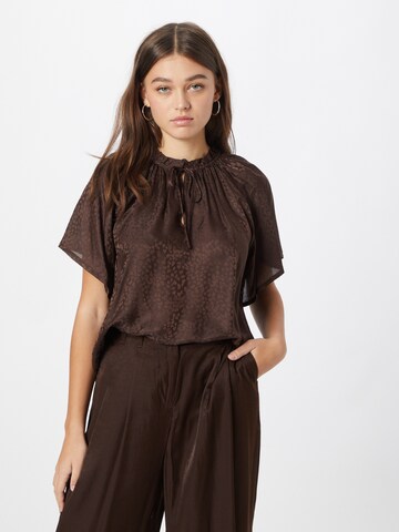 rosemunde Blouse in Brown: front