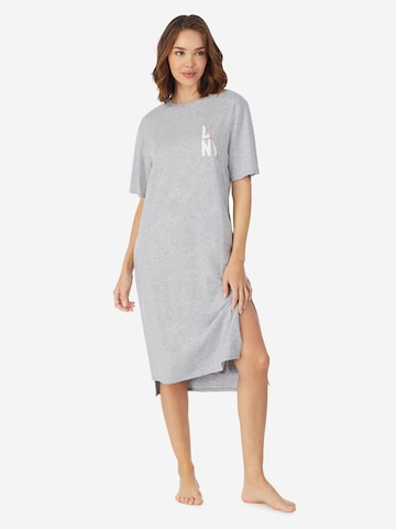 DKNY Nachthemd 'Must Have Basic' in Grau: Vorderseite