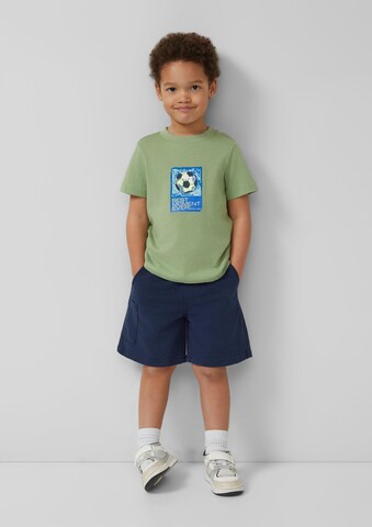 T-Shirt s.Oliver en vert : devant