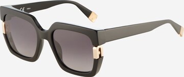 Lunettes de soleil 'SFU624' FURLA en noir : devant