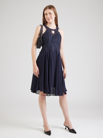 APART Cocktail Dress in Blue: front