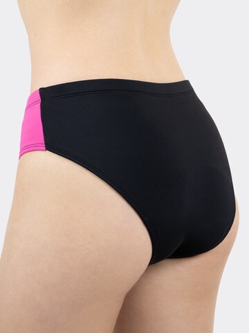 MYLILY Bikini 'Teens Perioden Bikini Hose Sportiv | Pink' in Black