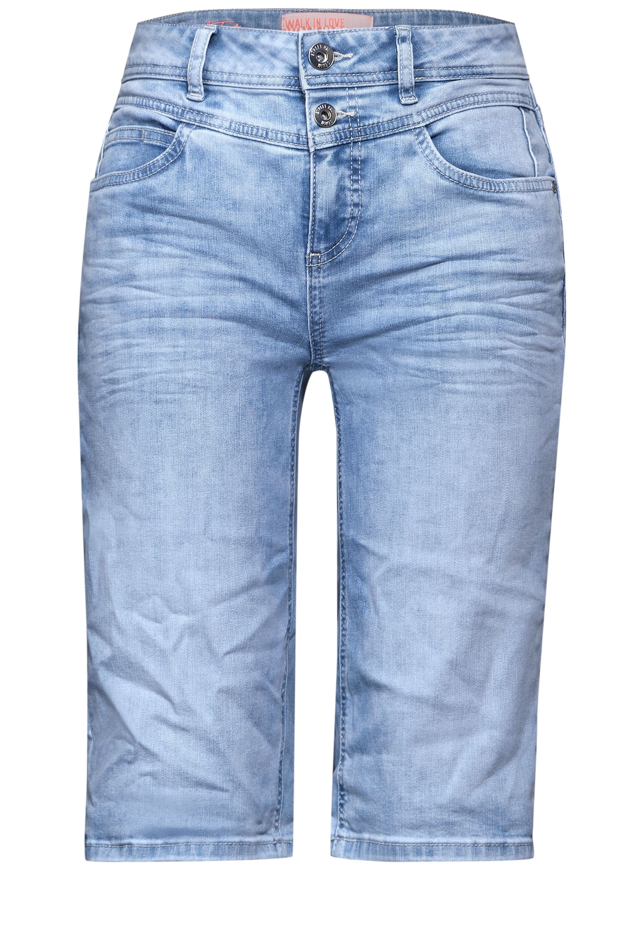 STREET ONE Skinny Jeans in Blue: front