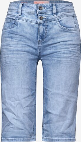 STREET ONE Skinny Jeans in Blue: front