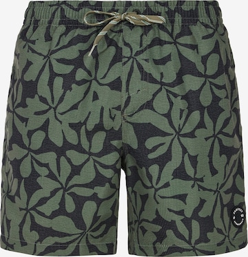 PROTEST Badeshorts 'PRTBaza' in Grün: Vorderseite