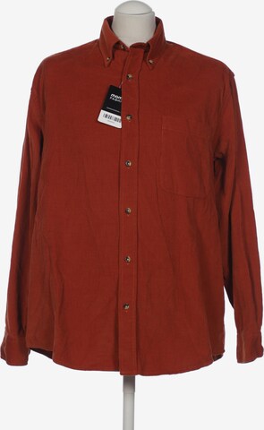 EDDIE BAUER Button Up Shirt in M in Red: front