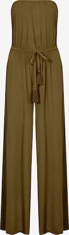 South Beach Jumpsuit in Groen: voorkant