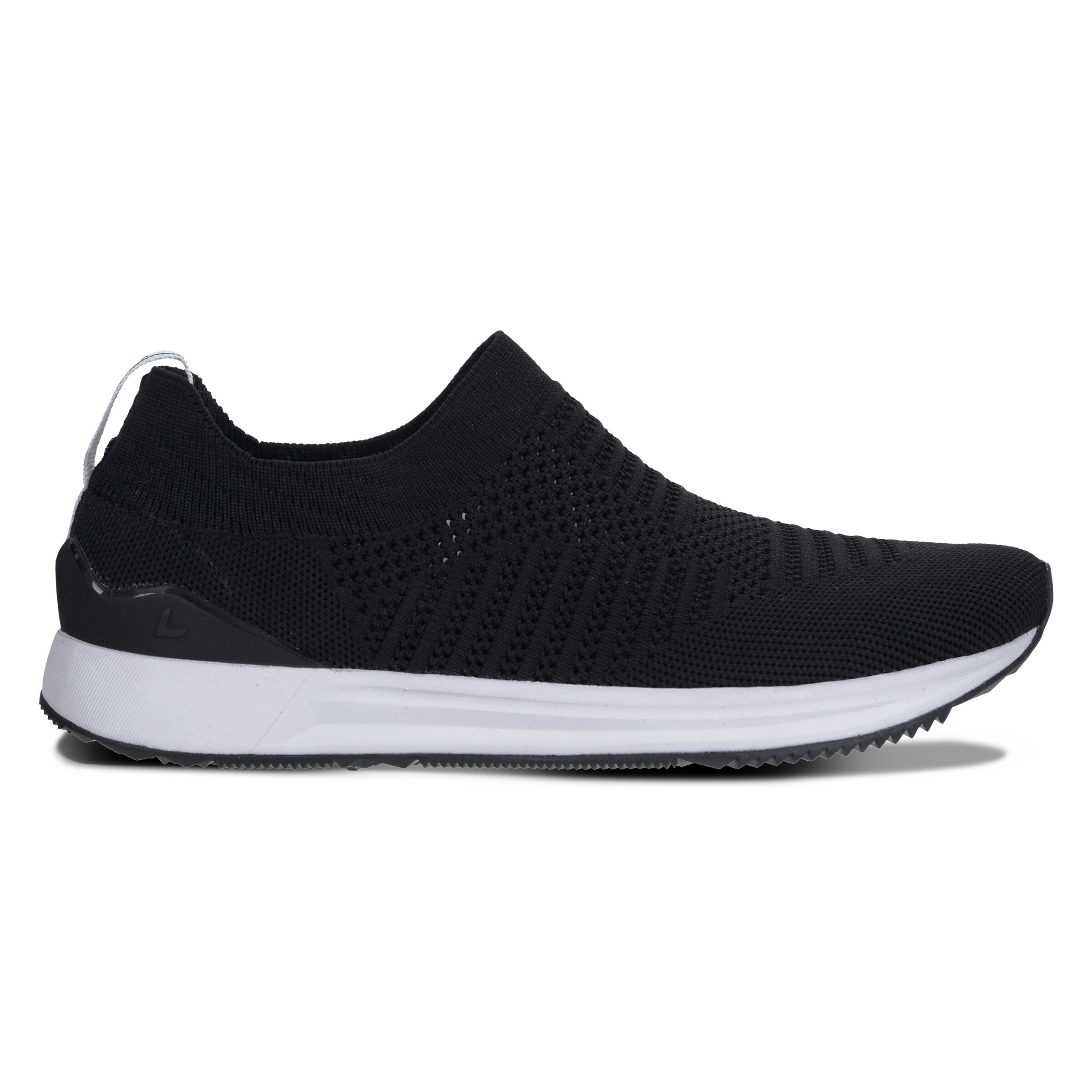 LUHTA Slip-Ons 'Into Ms' in Black