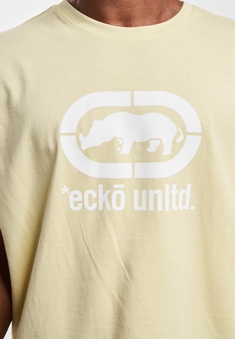 Maglietta 'JohnRhino' di Ecko Unlimited in giallo