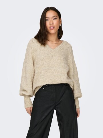 Pullover di ONLY in beige: frontale