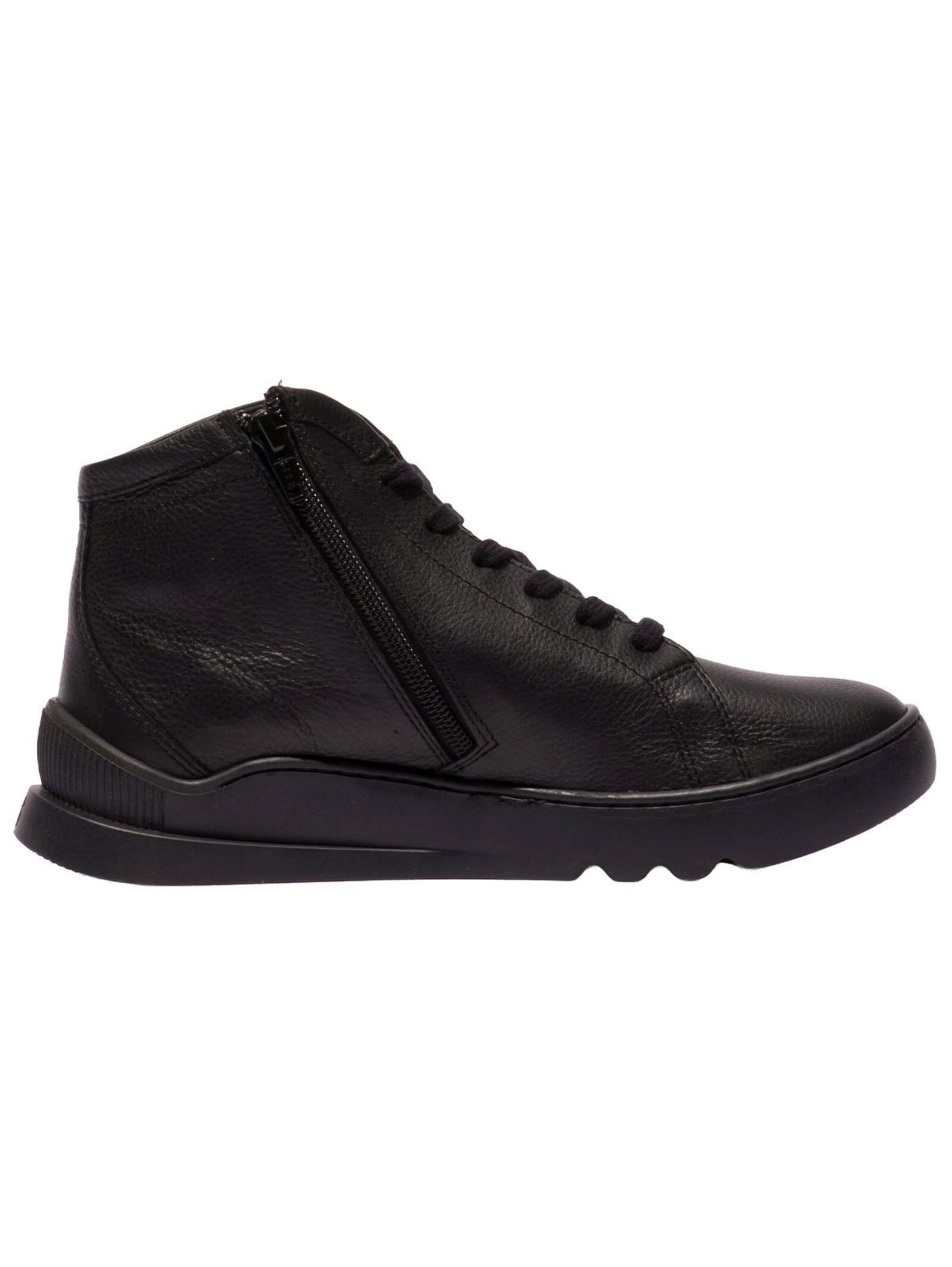 Softinos Platform trainers in Black