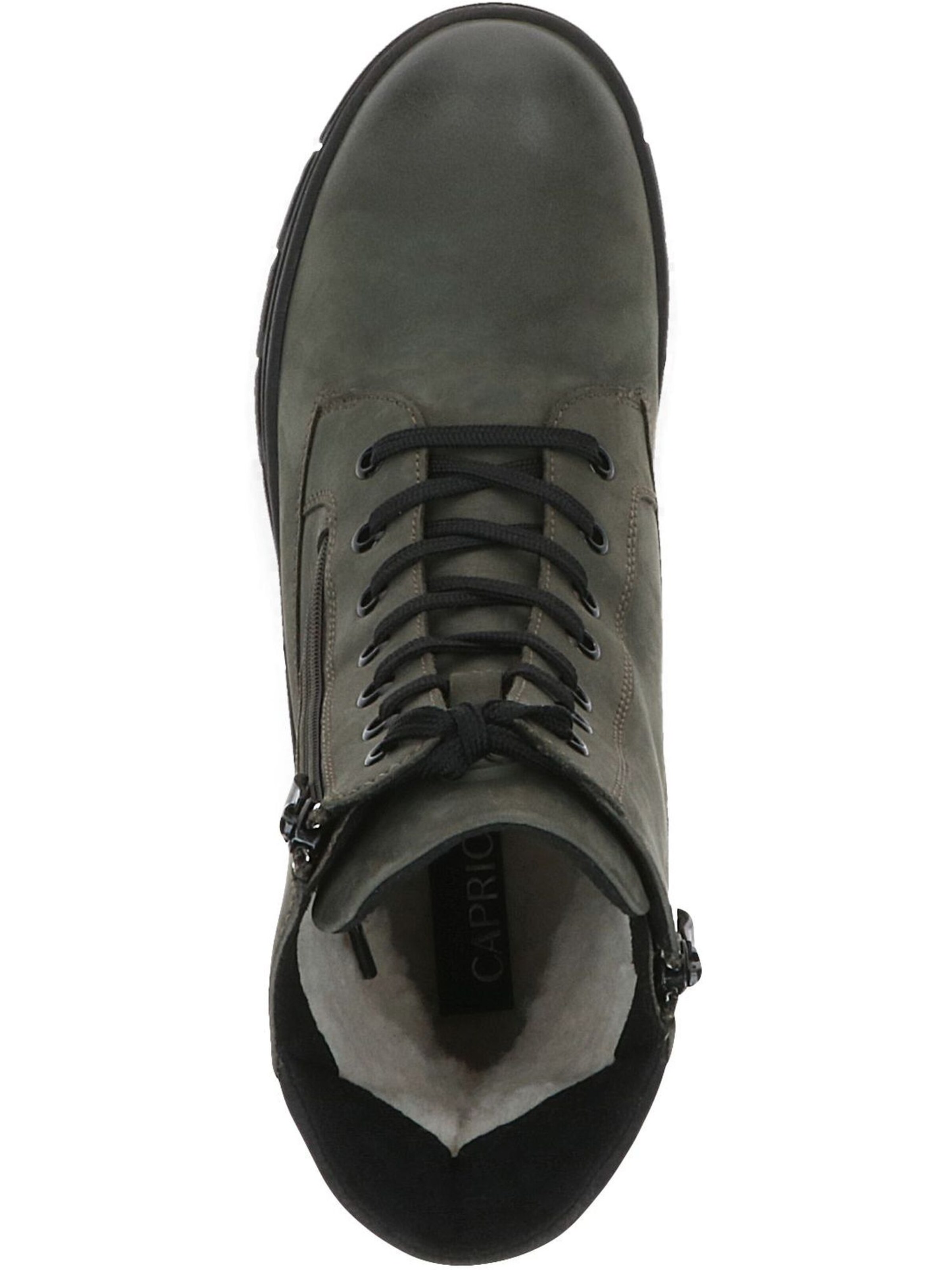 Bottines à lacets CAPRICE en vert