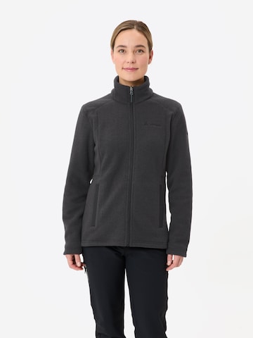 VAUDE Outdoorjas 'Idris IV' in Zwart: voorkant