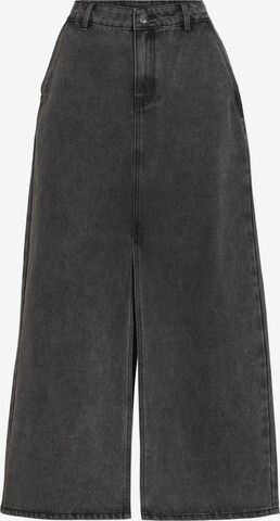 VILA Skirt in Grey: front