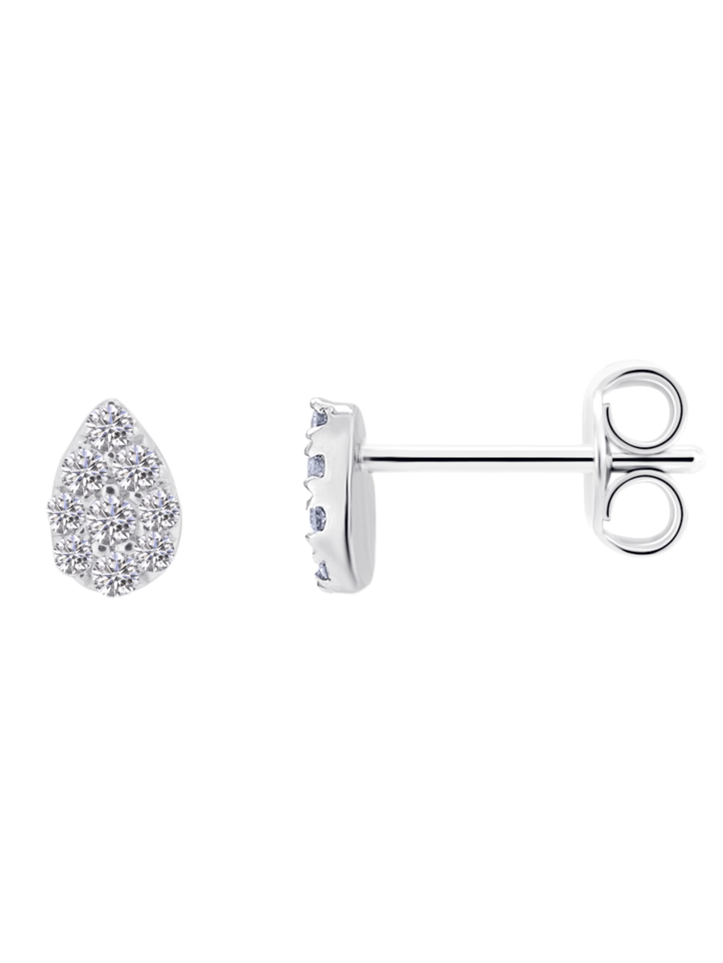 ONE ELEMENT Earrings in Silver: front