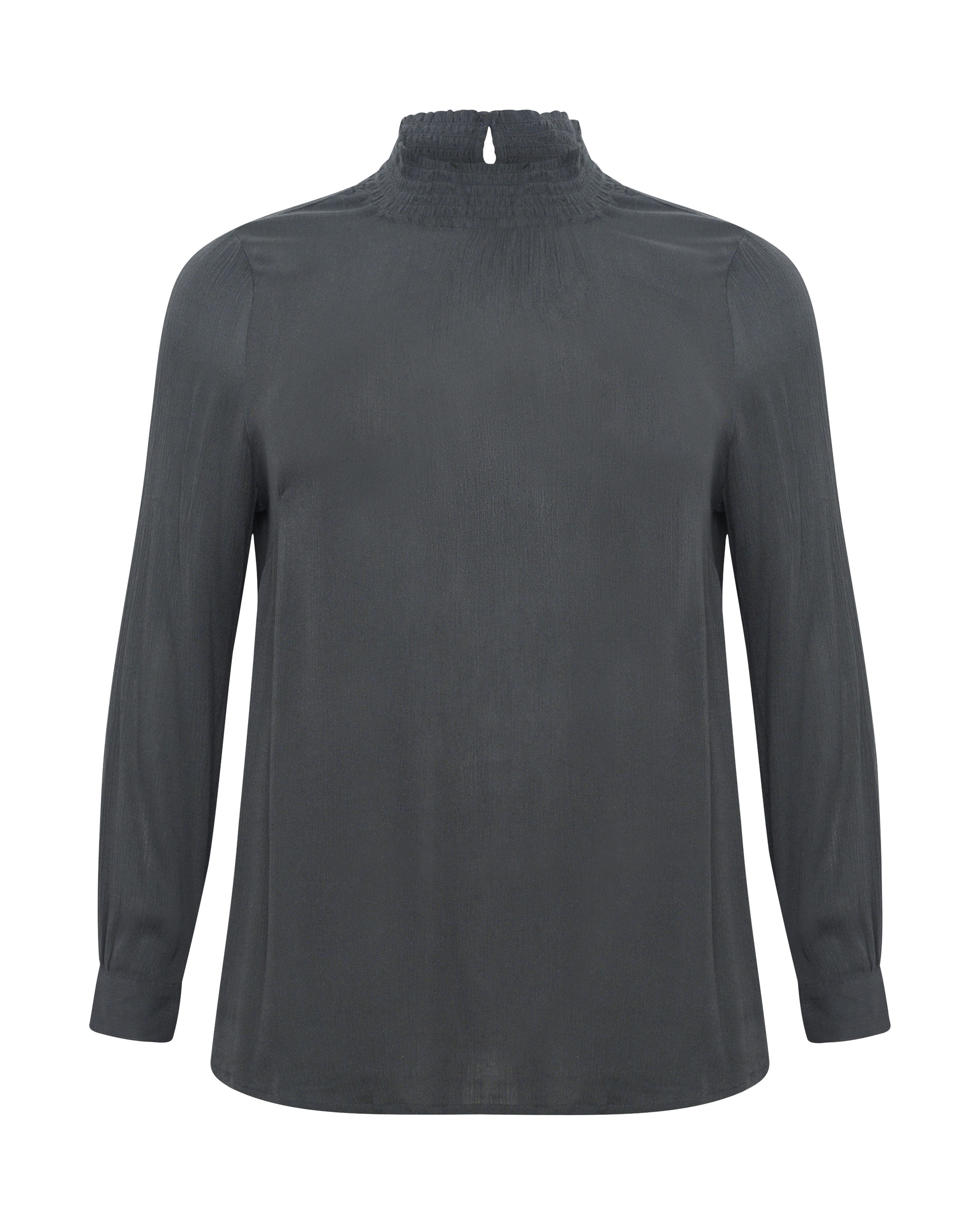 KAFFE CURVE - Blusa 'KC Trudi' em cinzento: frente