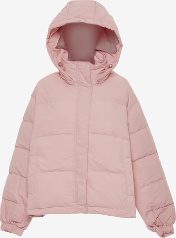 MYMO Winterjas in Roze: voorkant