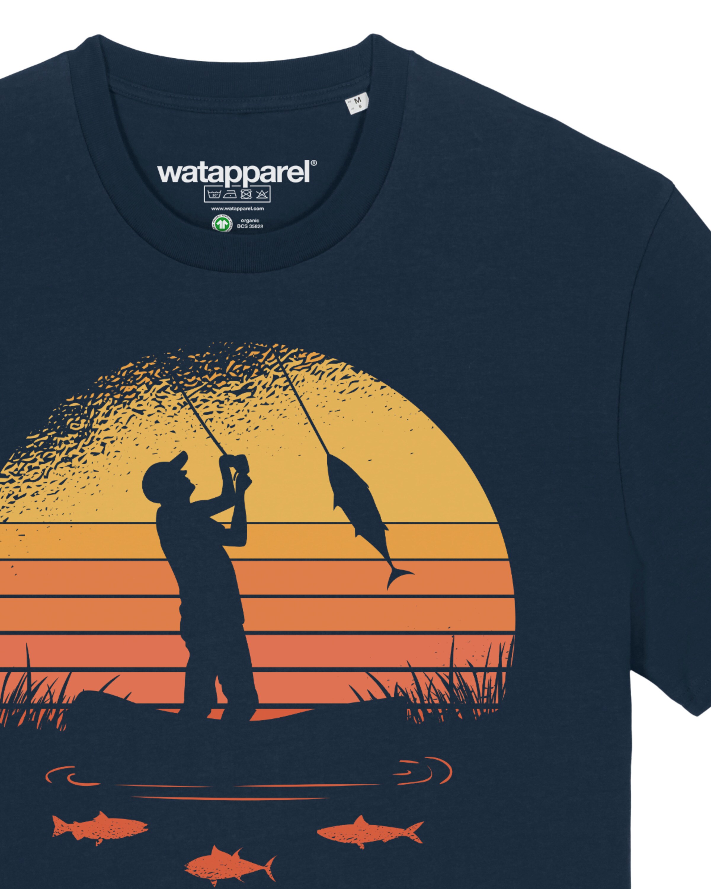 Maglietta ' Angler ' di Watapparel in blu