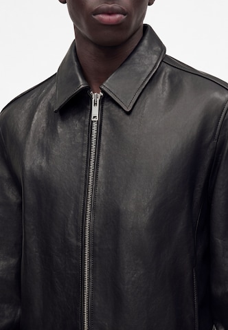 HUGO Between-season jacket 'Liro' in Black: front