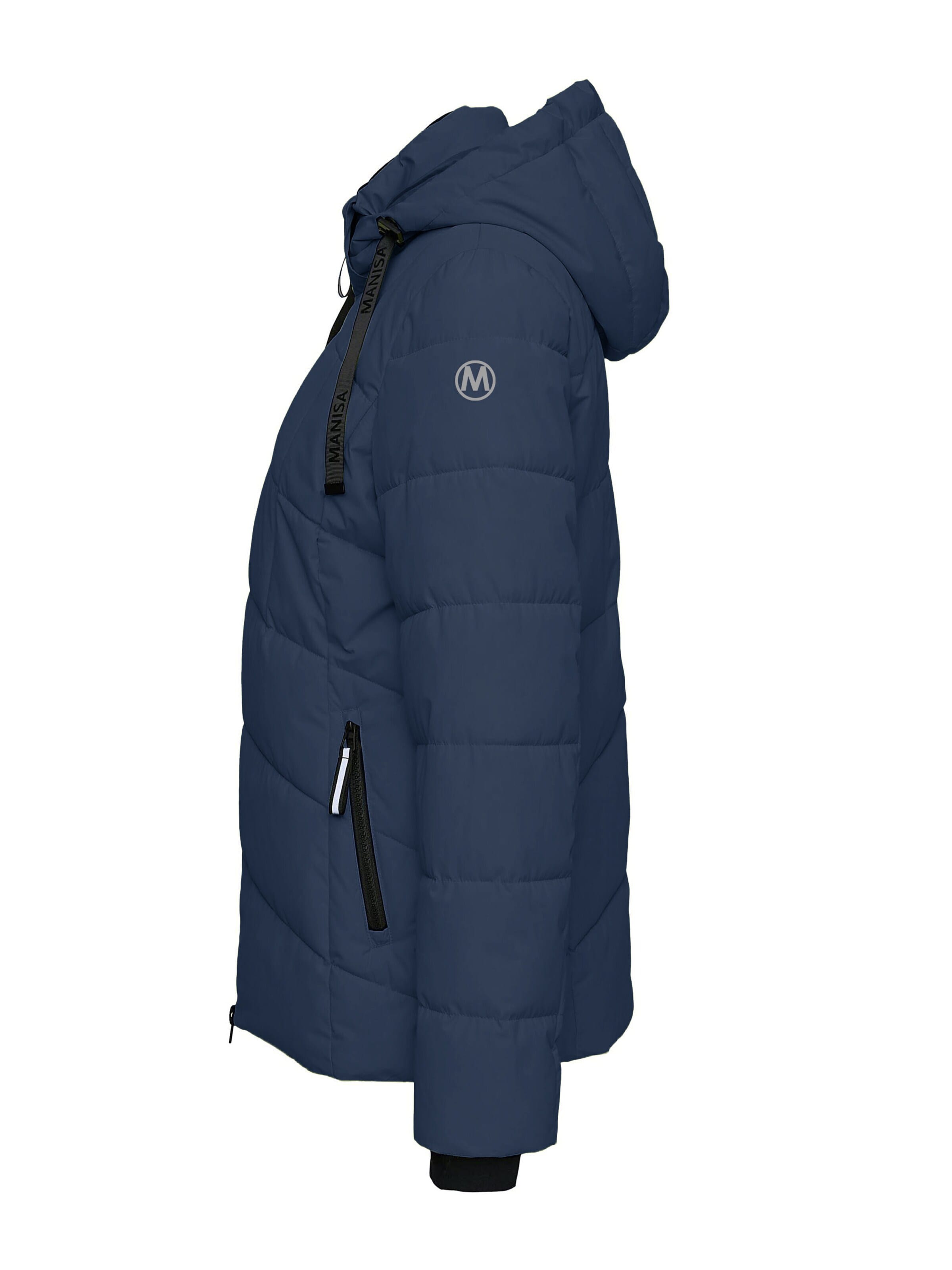 MANISA Between-Season Jacket 'Regenjacke' in Blue