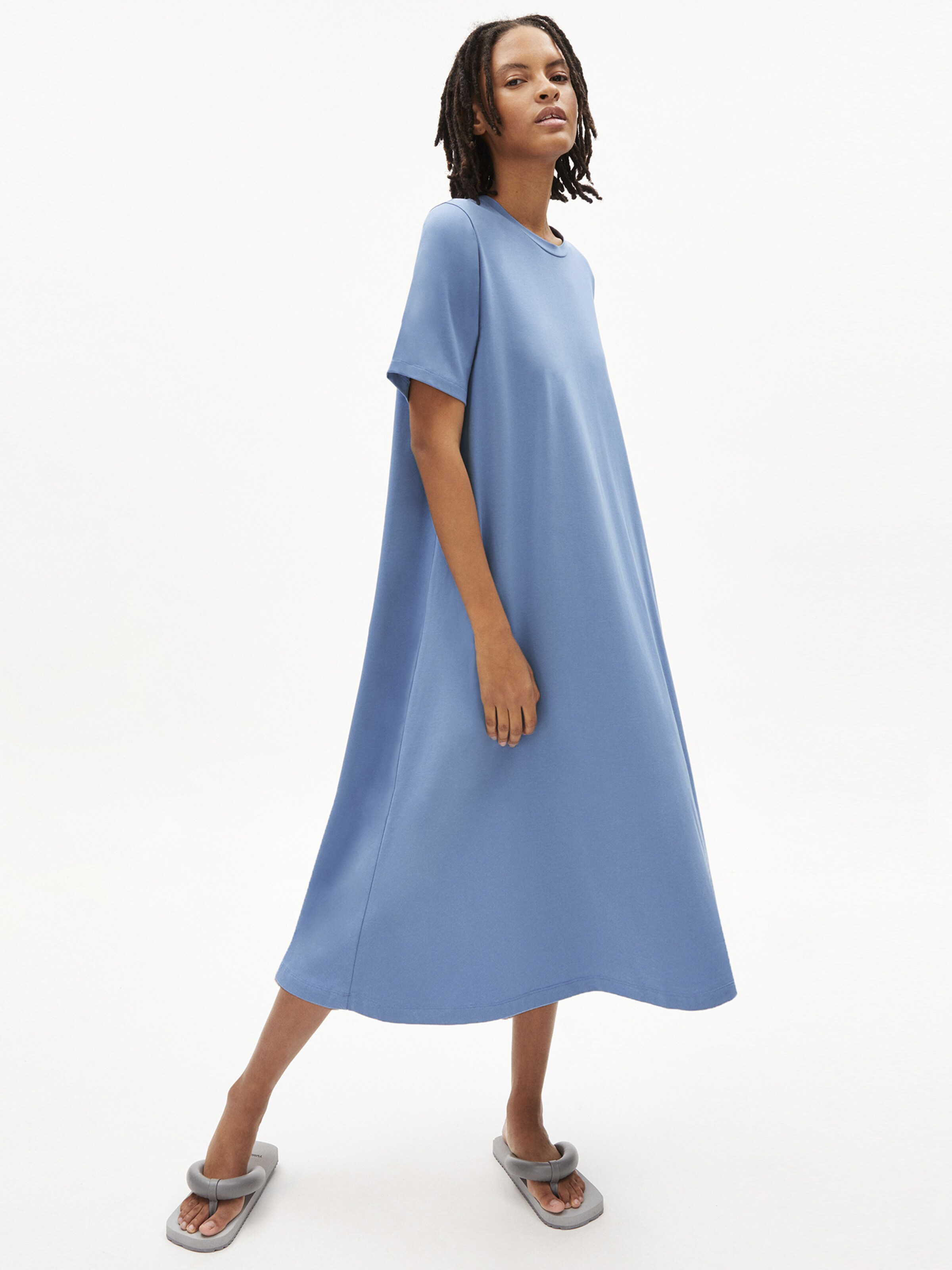 Frauen Große Größen ARMEDANGELS Kleid 'SUSAAN' in Blau - EG25474 Frauen Große Größen ARMEDANGELS Kleid 'SUSAAN' in Blau - EG25474