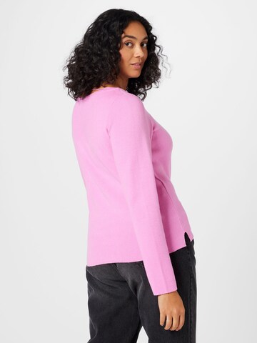 Vero Moda Curve - Pullover 'GOLD NEEDLE' em roxo