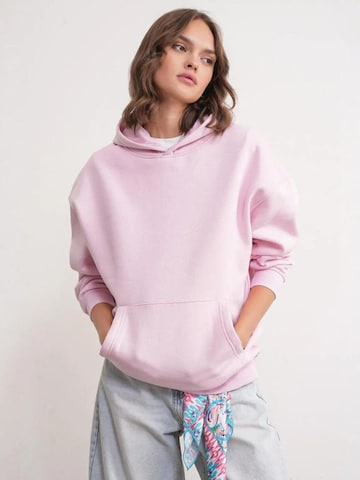 MixRay - Sweatshirt em rosa: frente