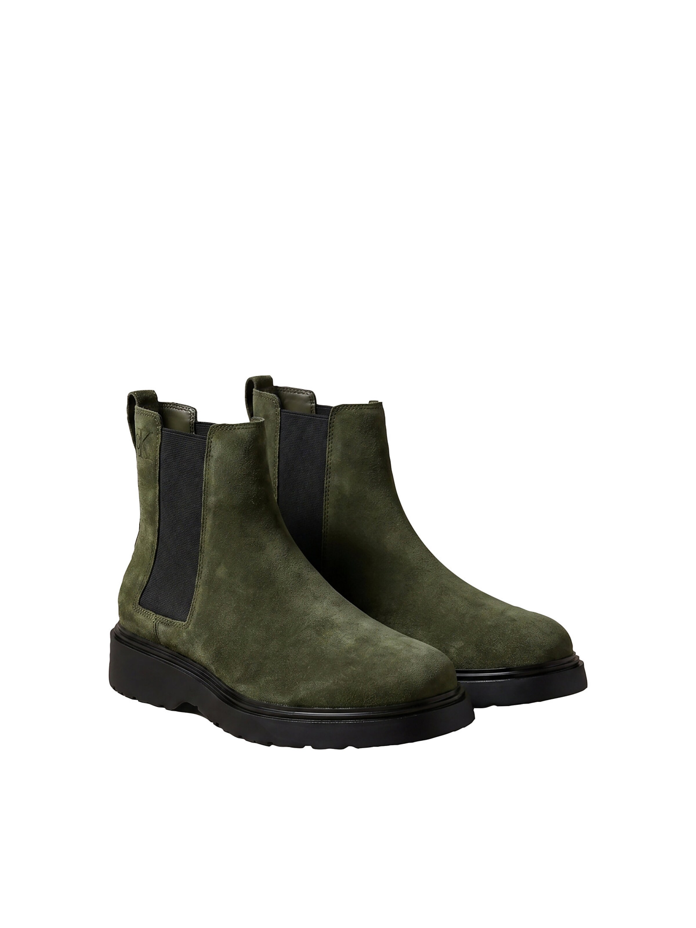 Calvin Klein Chelsea boots in Green