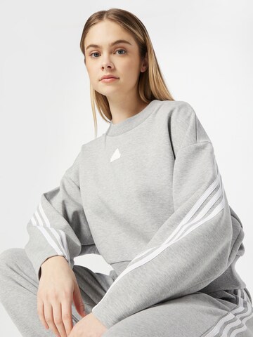 ADIDAS SPORTSWEAR Sweatshirt 'Future Icons 3-Stripes' in Grau