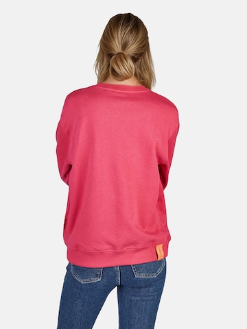 salzhaut Sweatshirt 'Vebiestern' in Pink