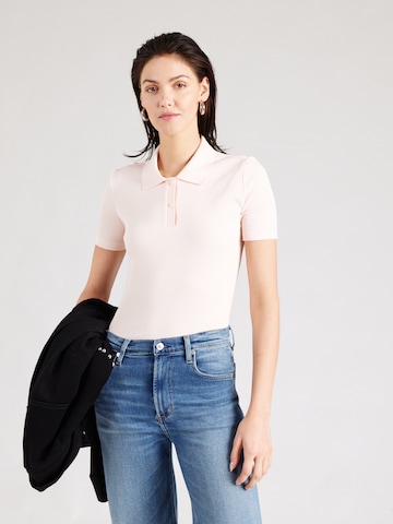 Calvin Klein Jeans Tričko – pink: přední strana