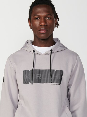 Sweat-shirt KOROSHI en gris